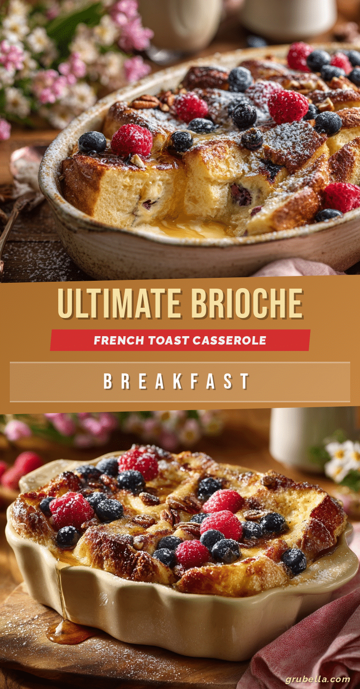 brioche french toast casserole recipe