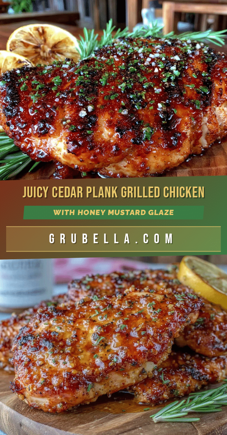 cedar plank grilled chicken recipe