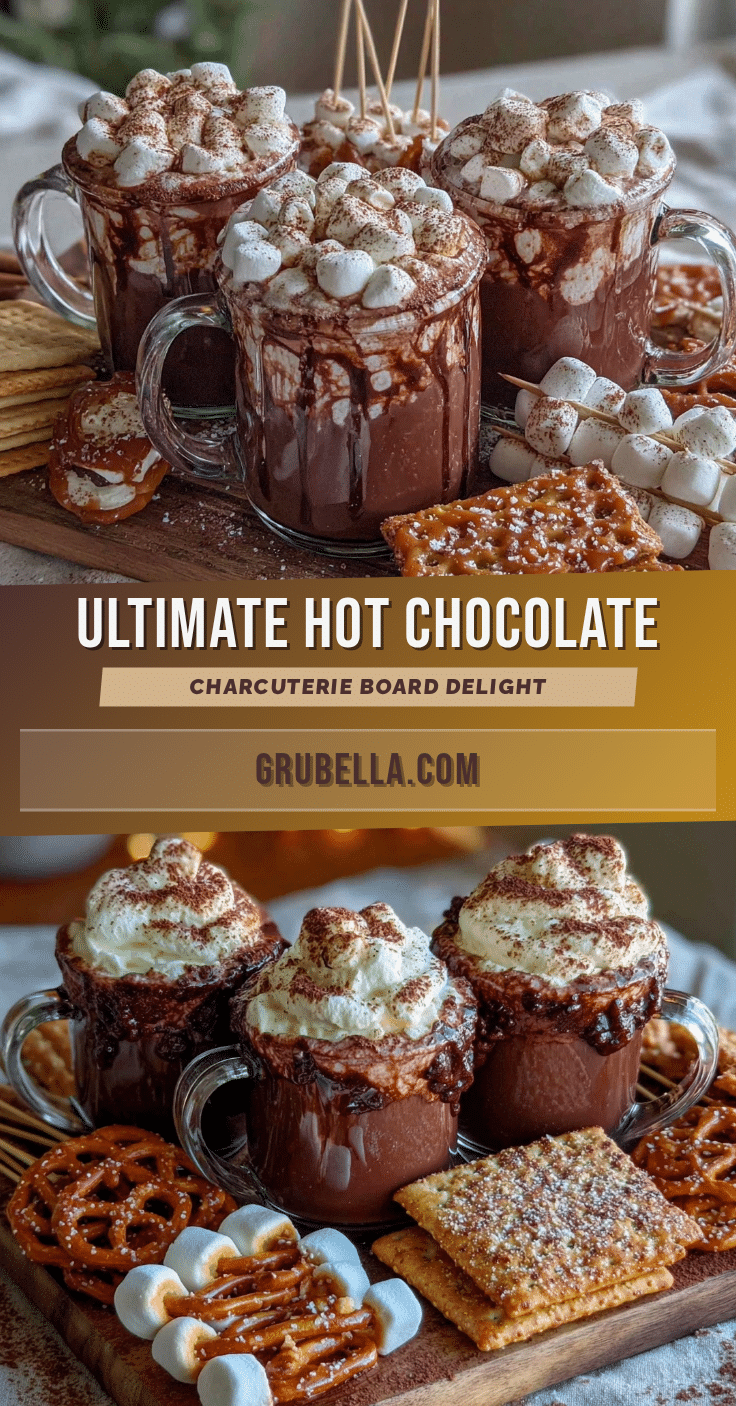 cozy hot chocolate charcuterie board recipe