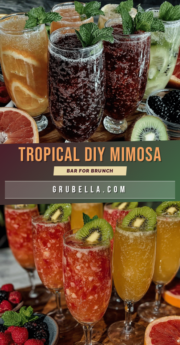 DIY mimosa bar recipe