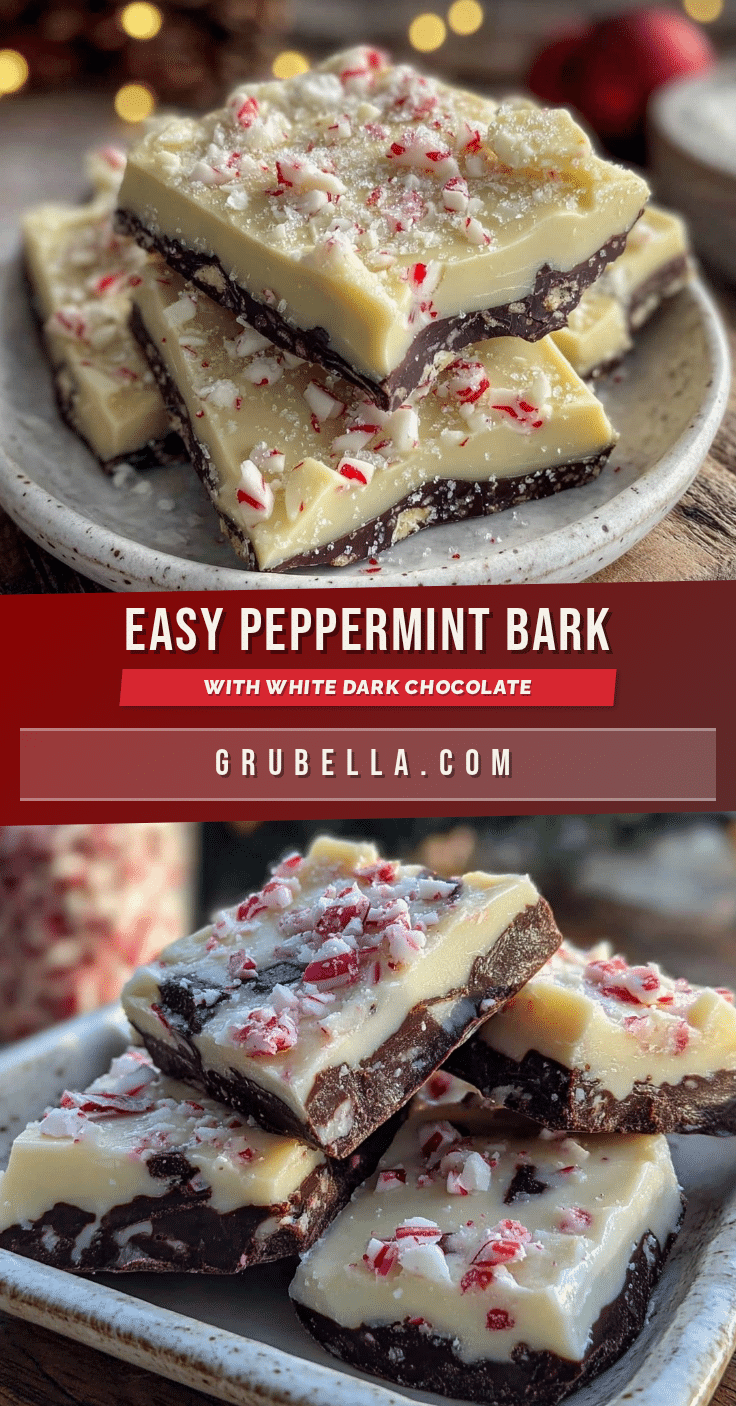 easy homemade peppermint bark recipe
