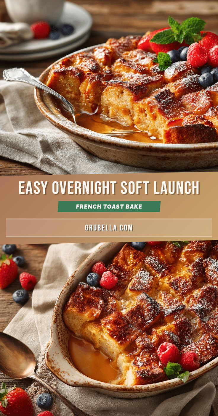 easy overnight french toast bake recipe