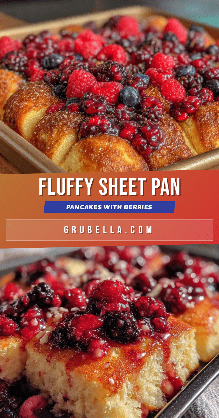 fluffy sheet pan pancakes recipe