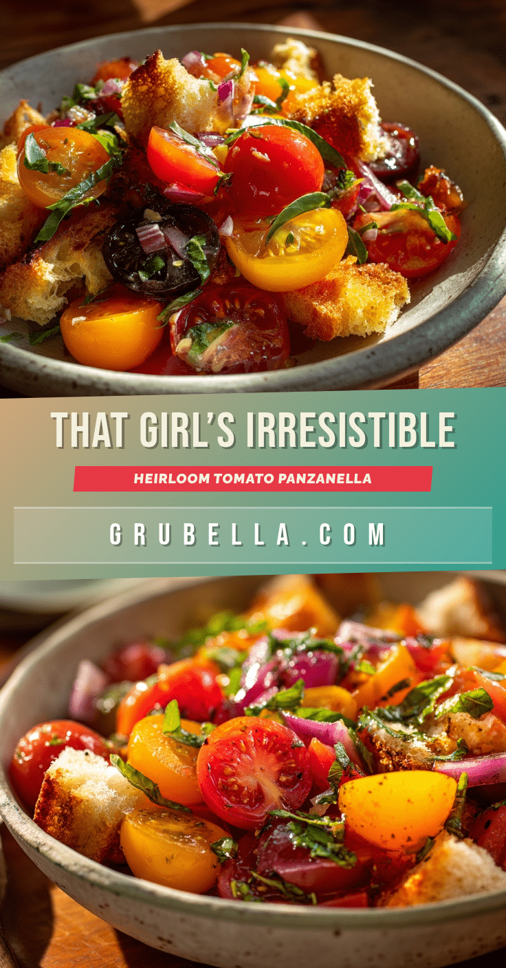 fresh heirloom tomato panzanella recipe