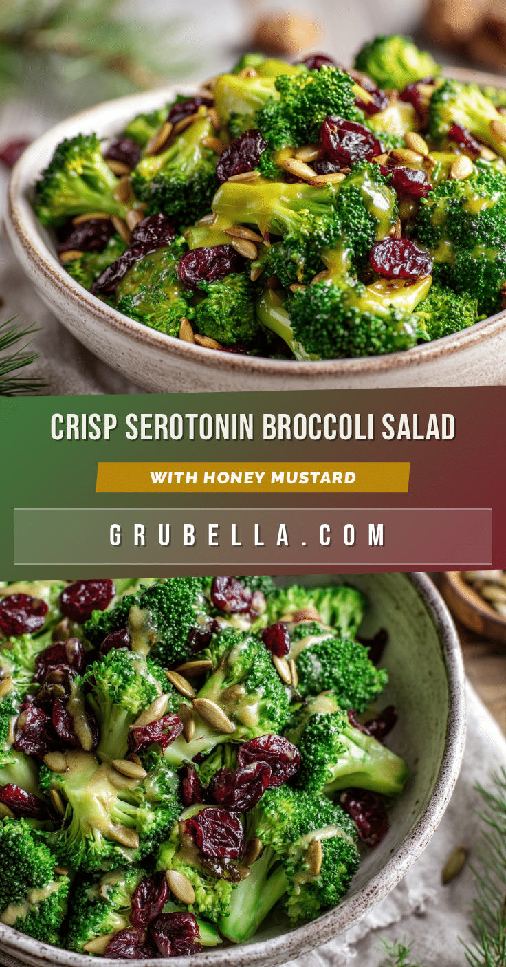 fresh serotonin broccoli salad recipe