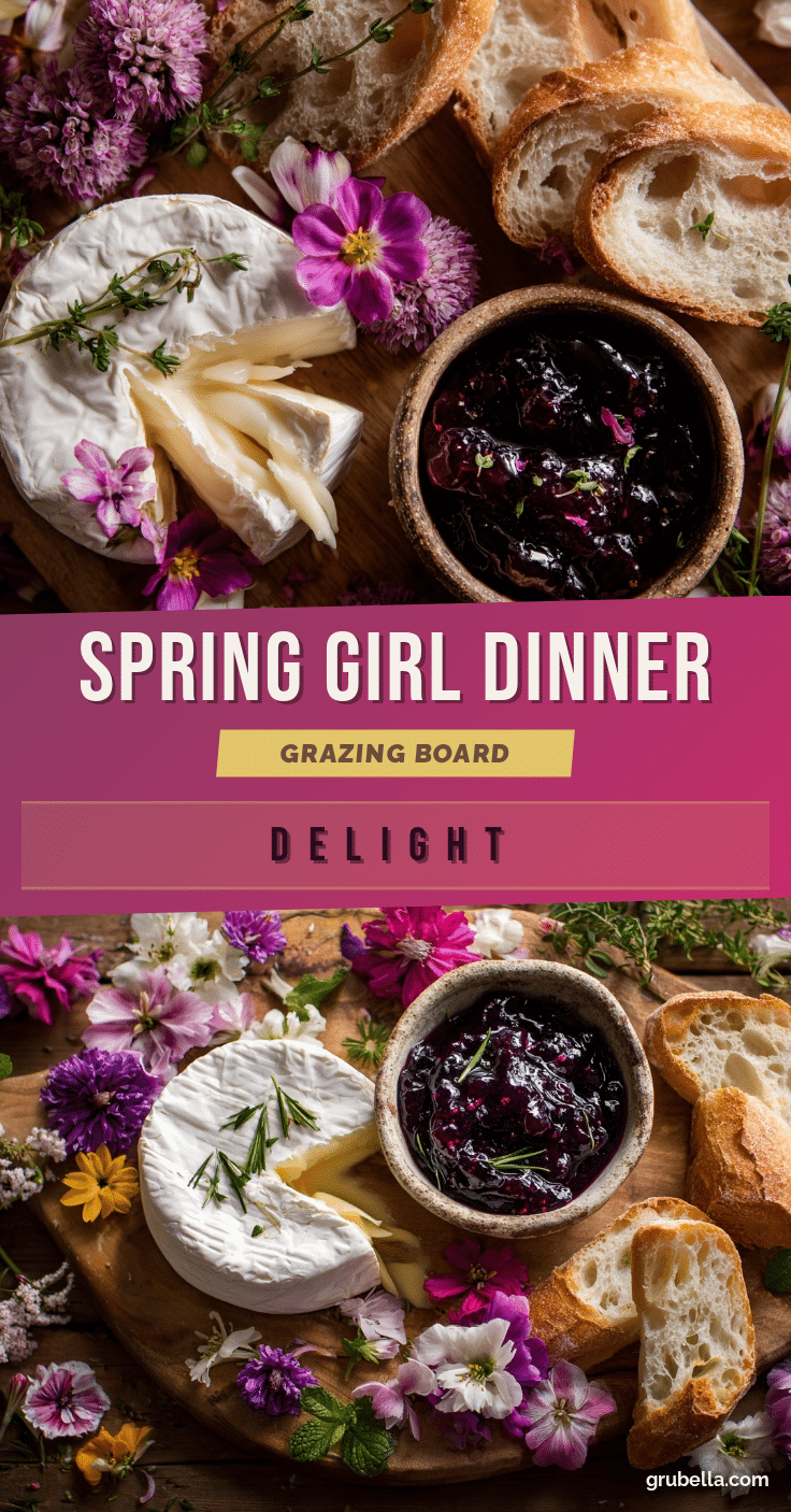 fresh spring grazing board recipe