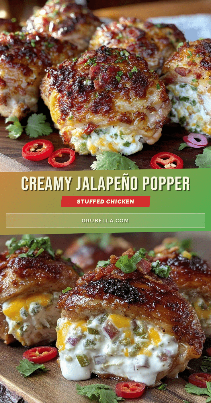 jalapeño popper stuffed chicken thighs recipe