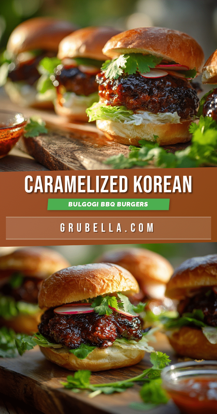 Korean bulgogi burgers recipe