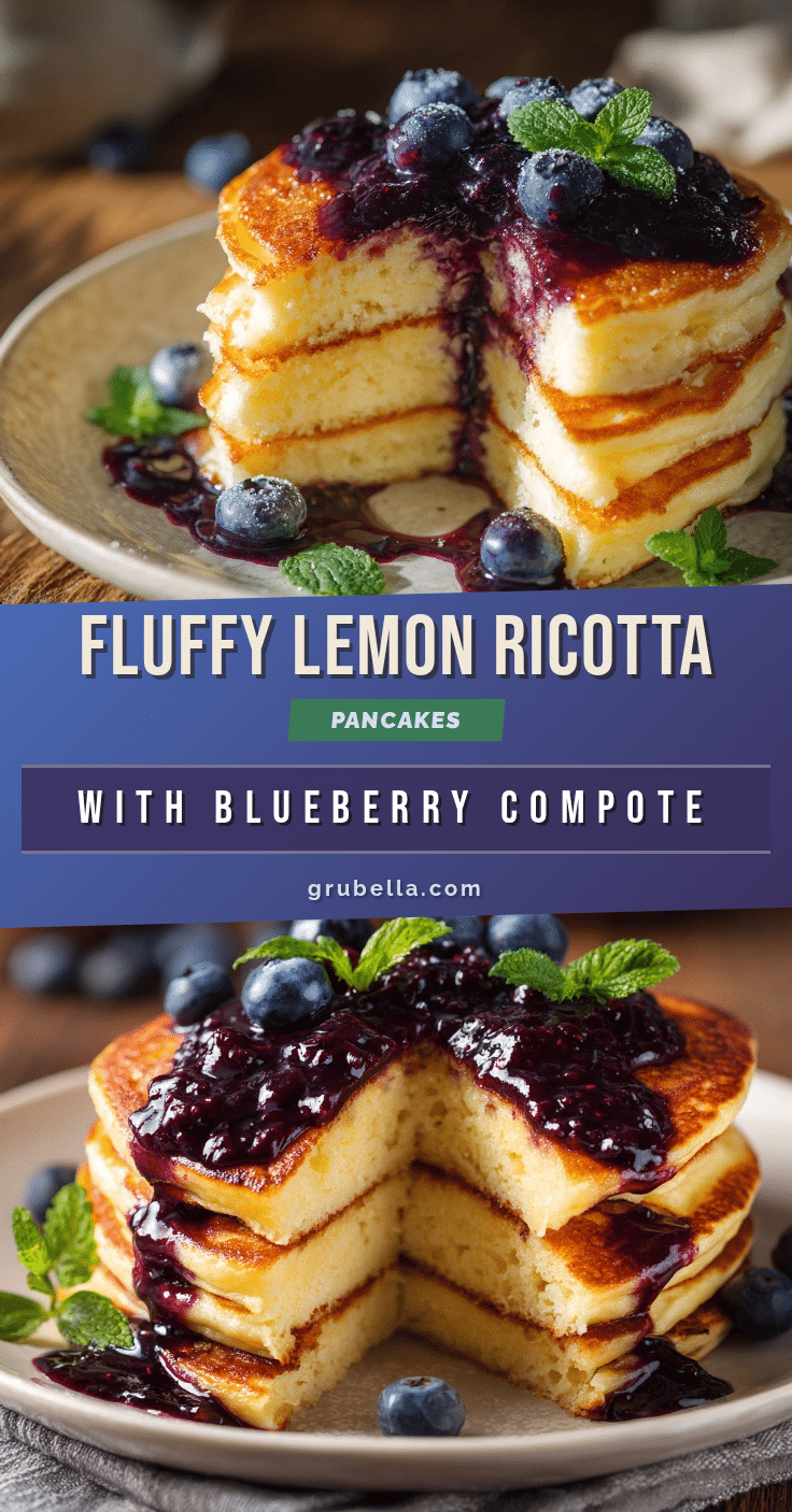 lemon ricotta pancakes recipe