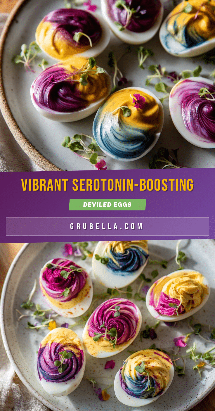 pastel deviled eggs recipe