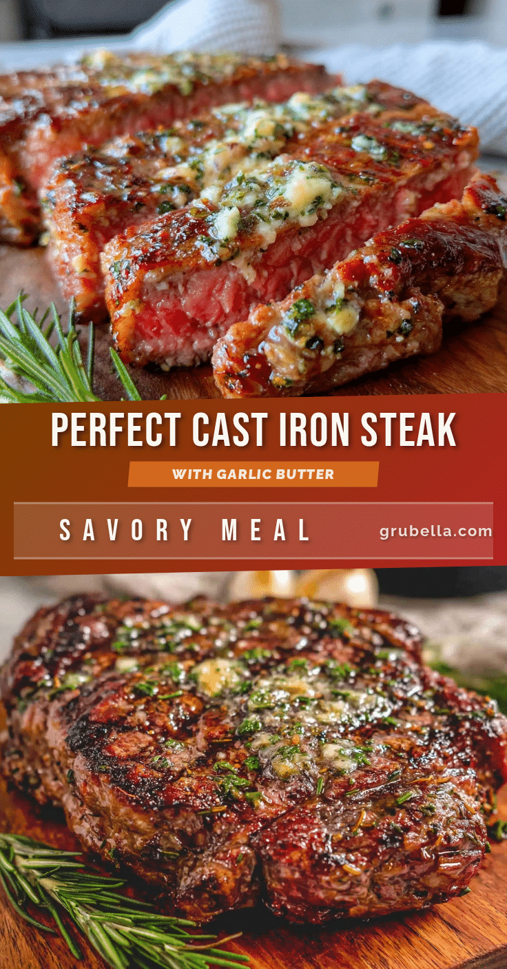 perfect cast iron steak recipe