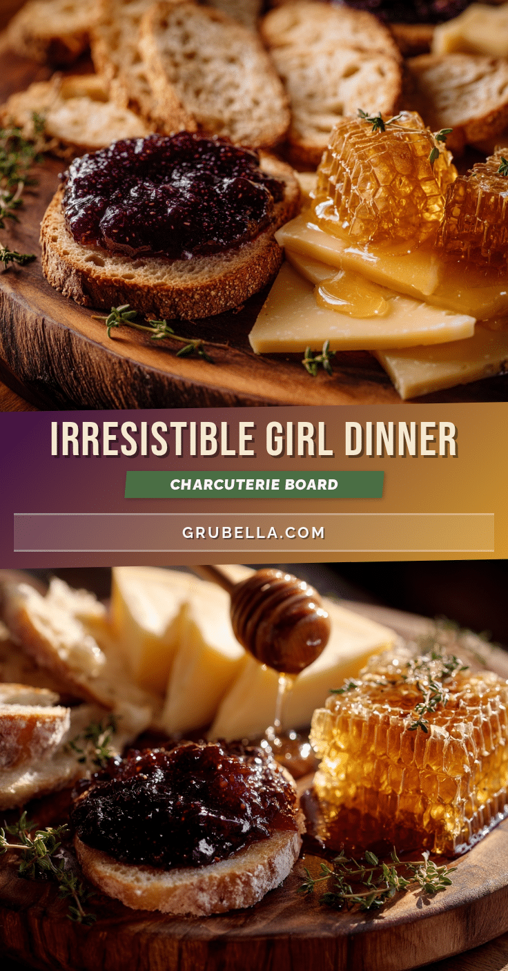 perfect girl dinner charcuterie board recipe