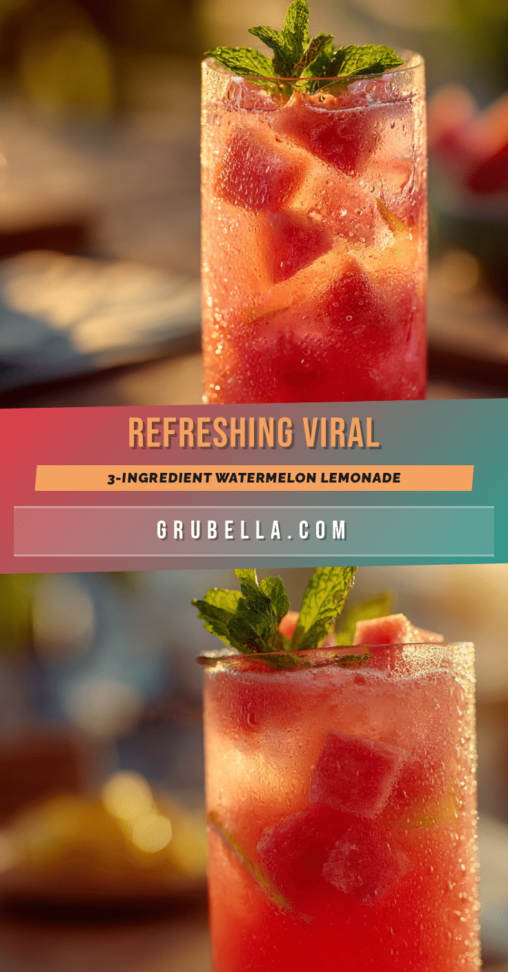 refreshing watermelon lemonade recipe