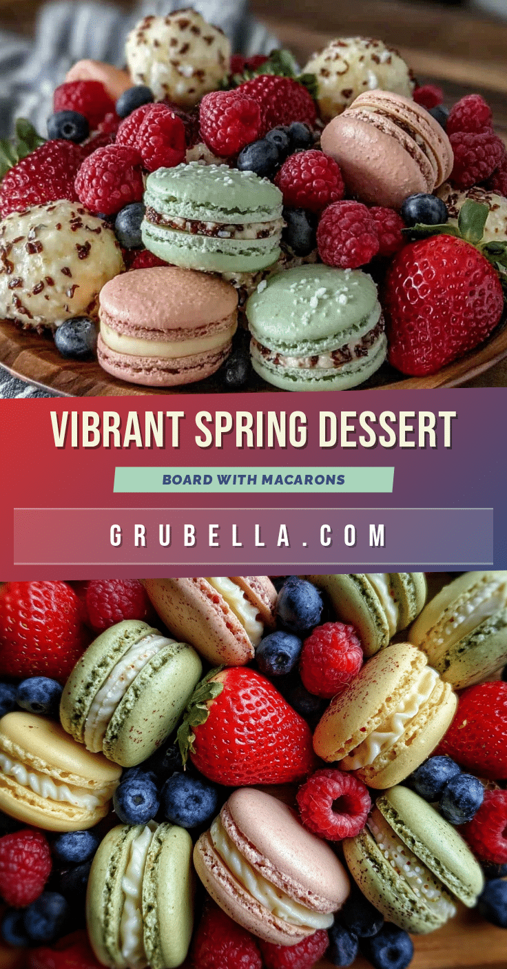spring dessert charcuterie board recipe
