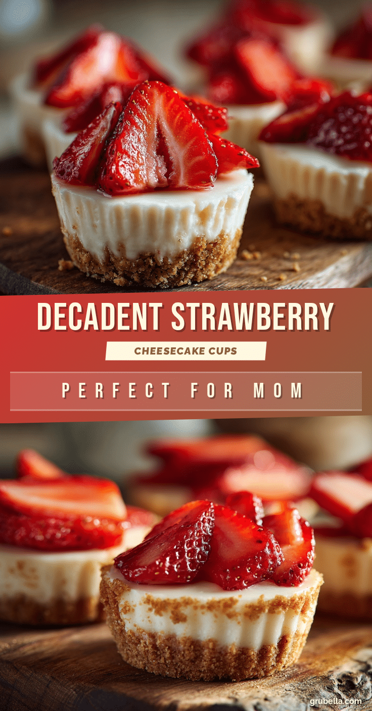 strawberry cheesecake cups recipe