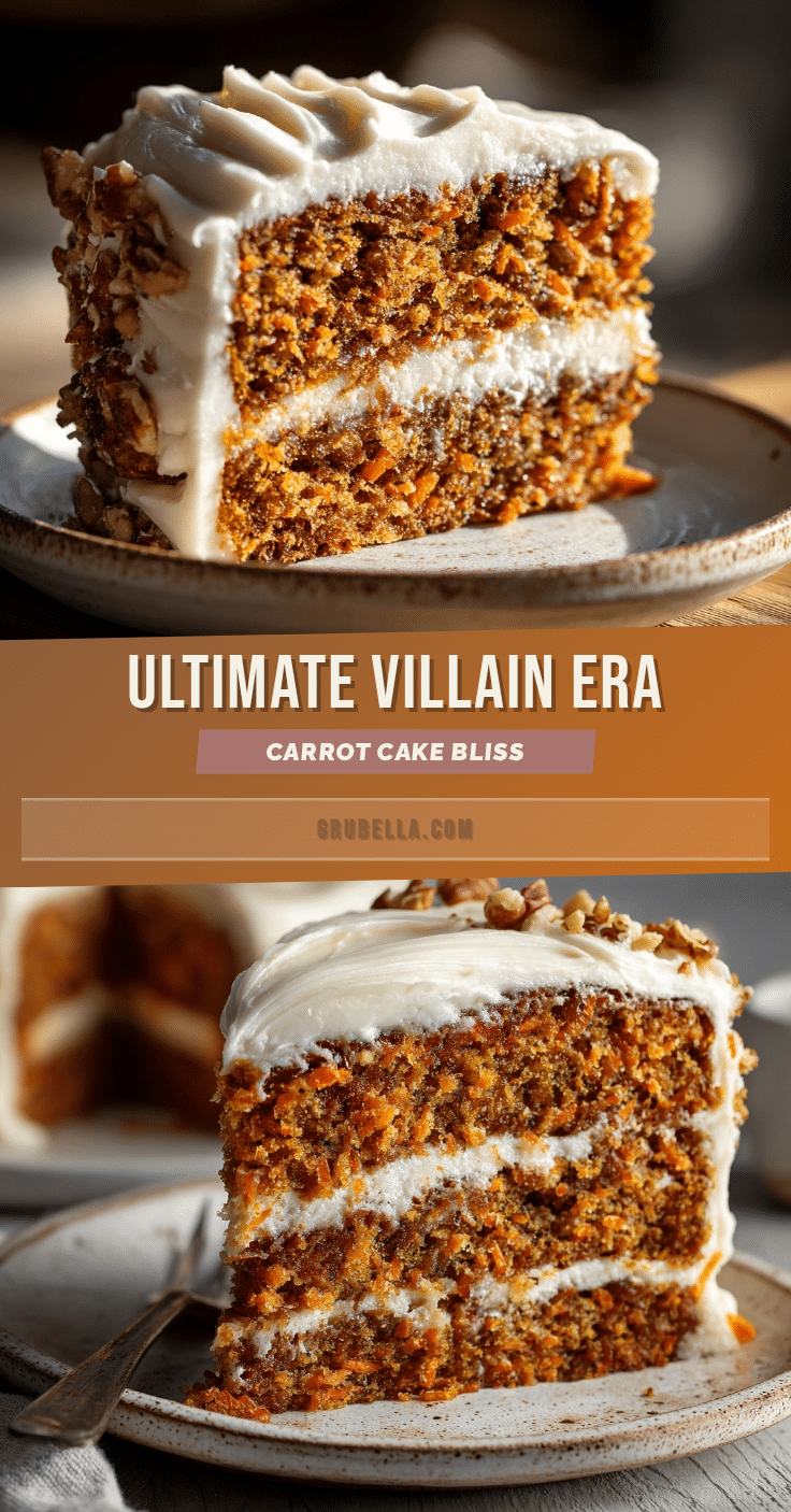 villain era carrot cake recipe