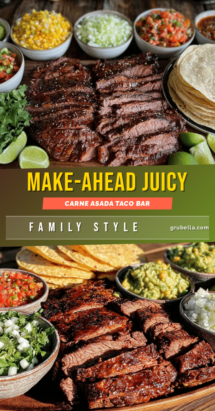 build-your-own carne asada taco bar recipe