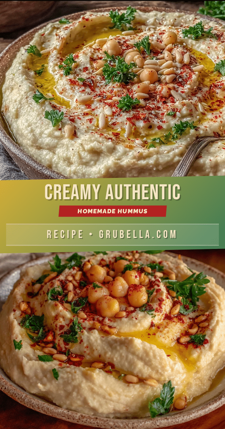 creamy authentic homemade hummus recipe recipe