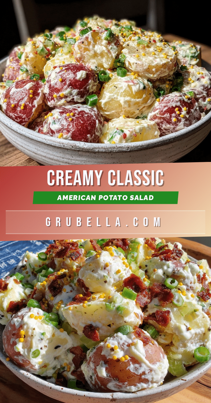 creamy classic American potato salad recipe