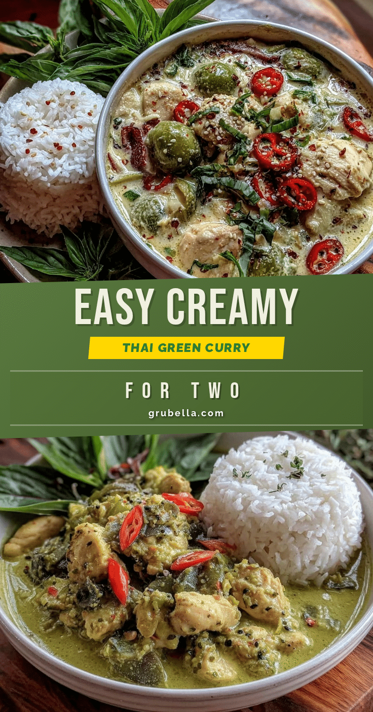 easy creamy thai green curry recipe