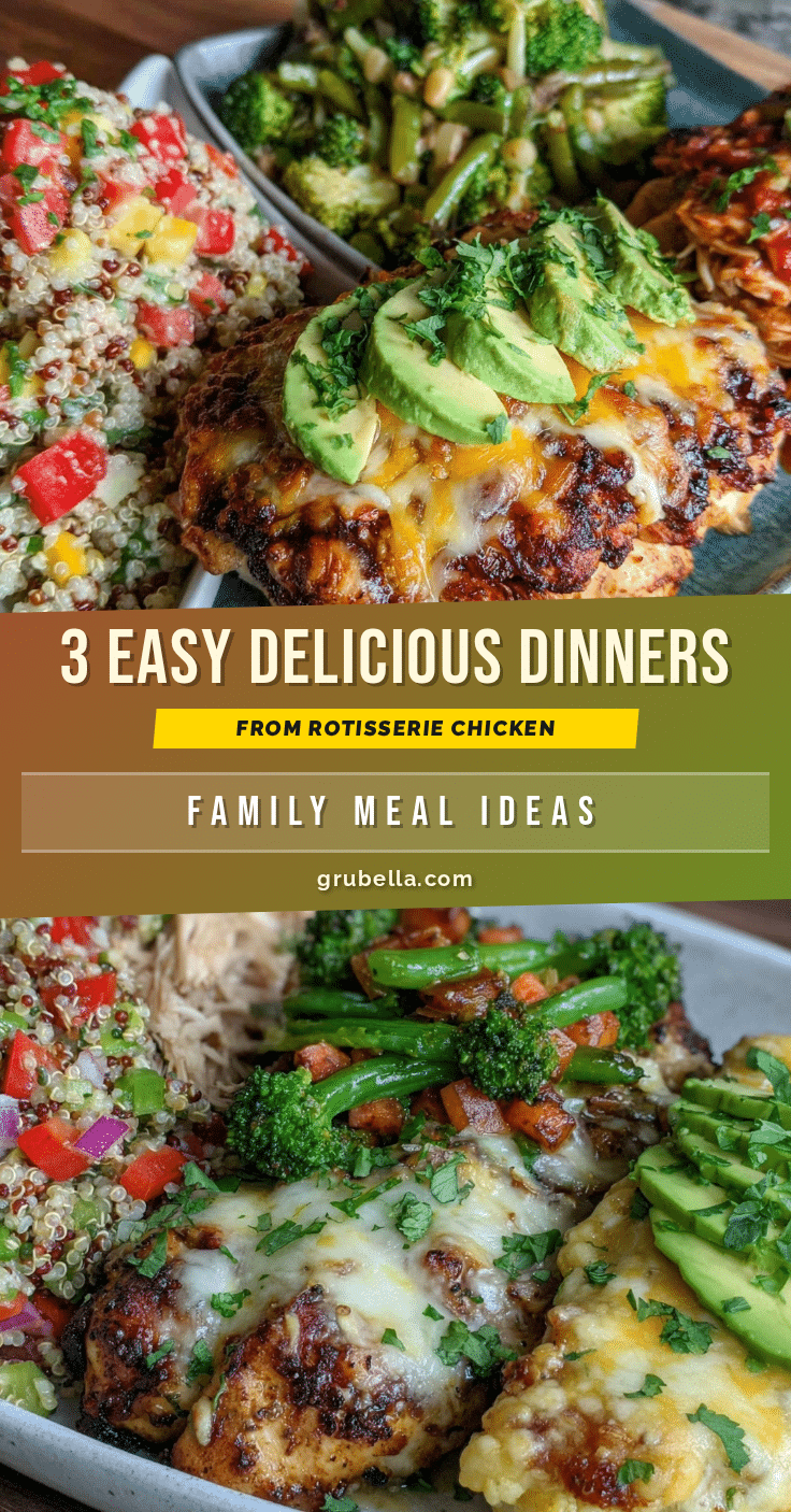 easy dinners from rotisserie chicken recipe
