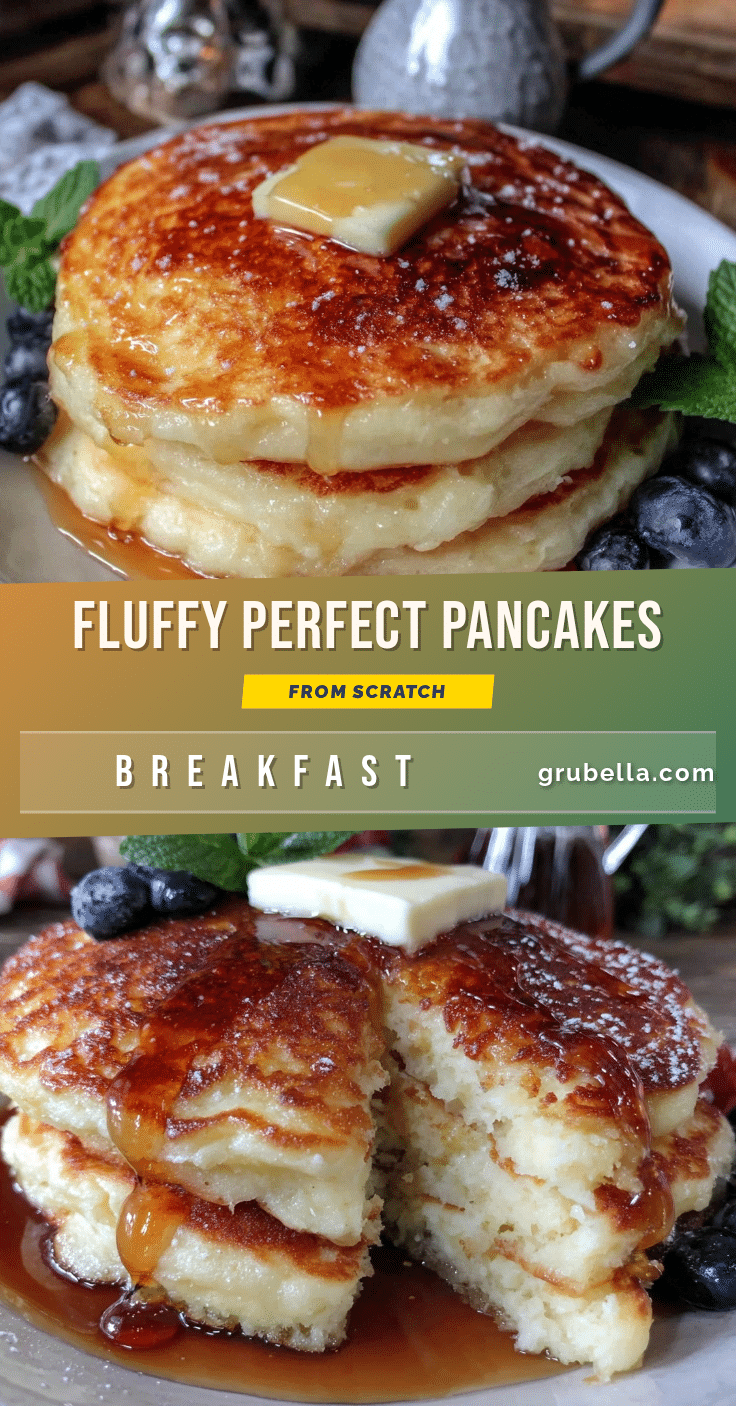fluffy pancakes from scratch recipe