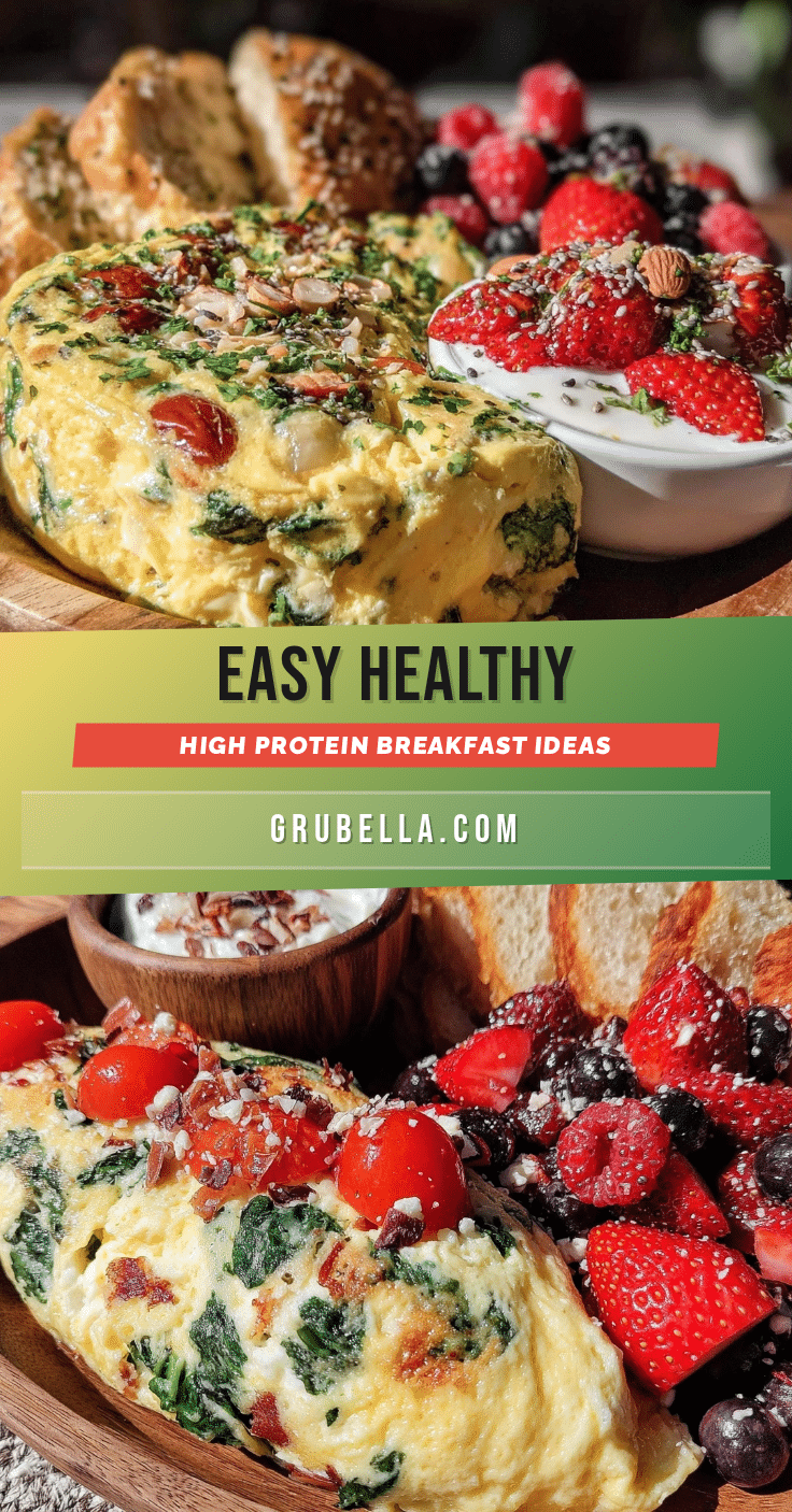 healthy high protein breakfast ideas recipe