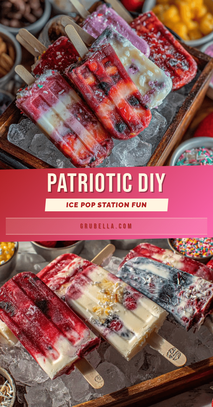july 4th ice pop station recipe