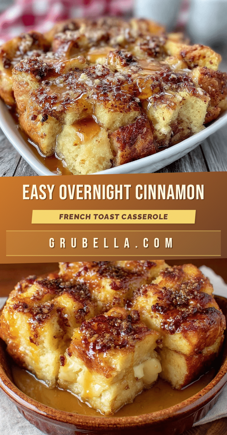 overnight French toast casserole recipe