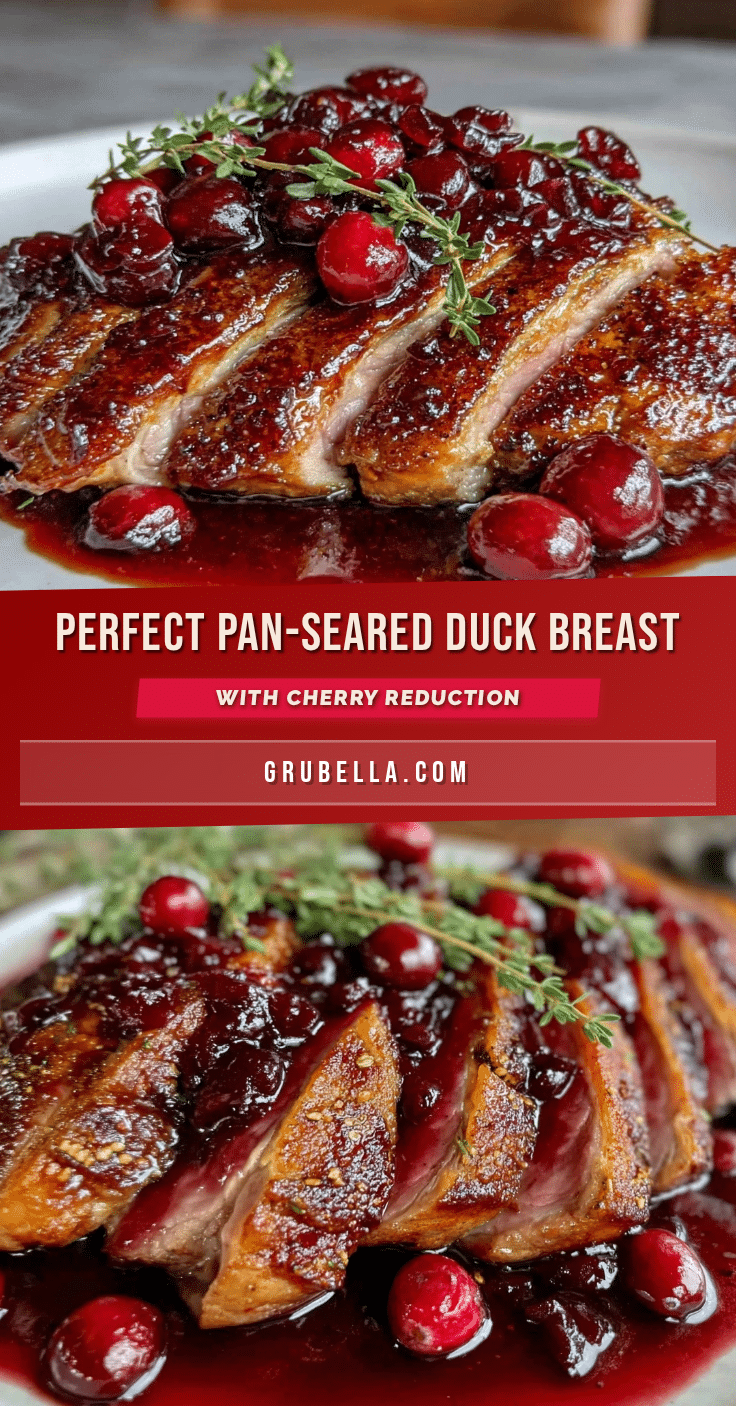 pan-seared duck breast recipe