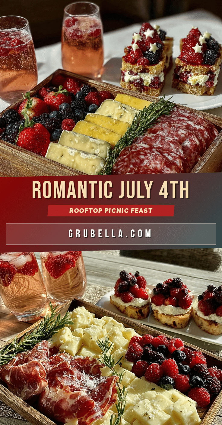 romantic July 4th rooftop picnic for two recipe