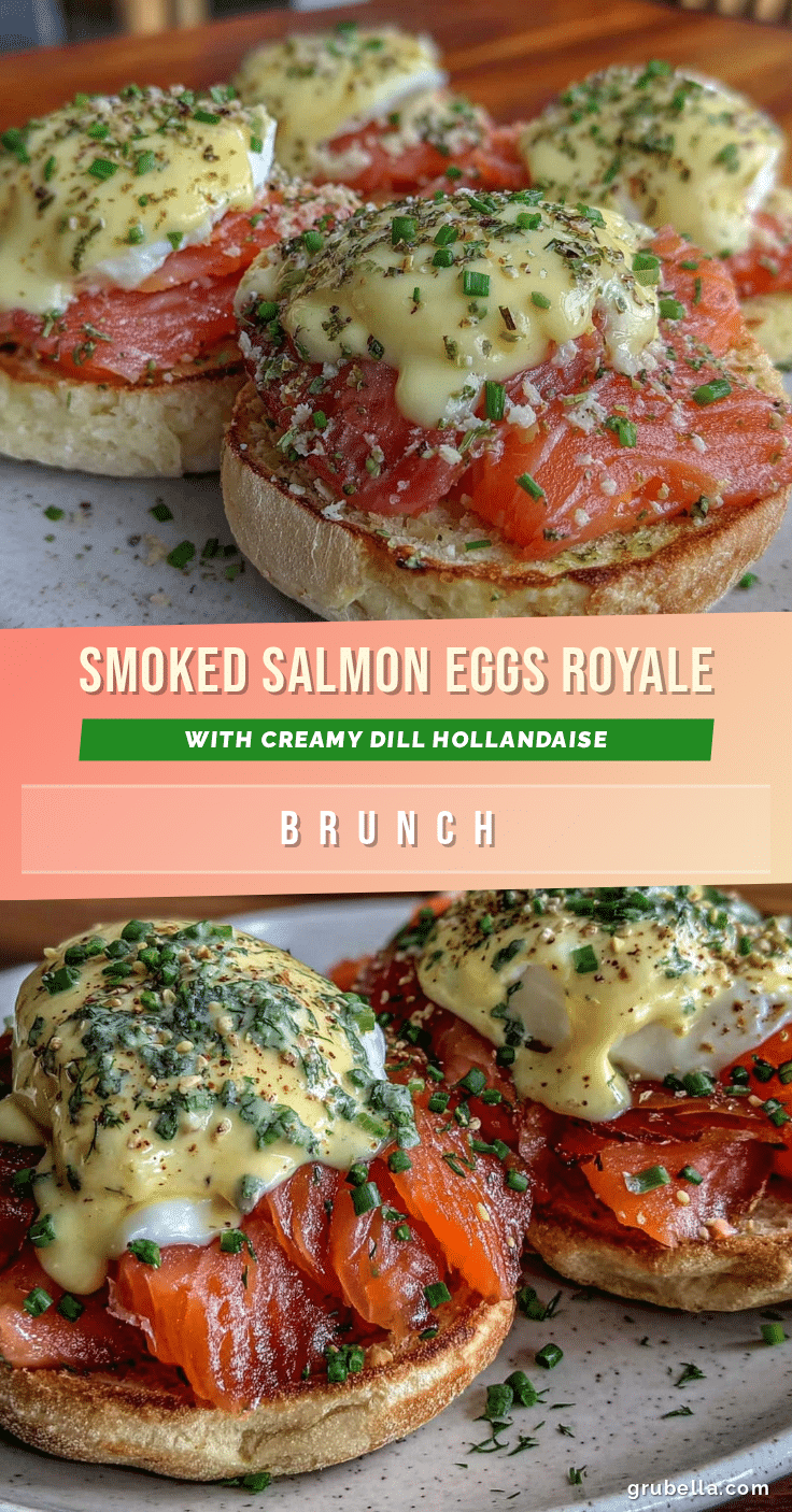 Smoked Salmon Eggs Royale recipe