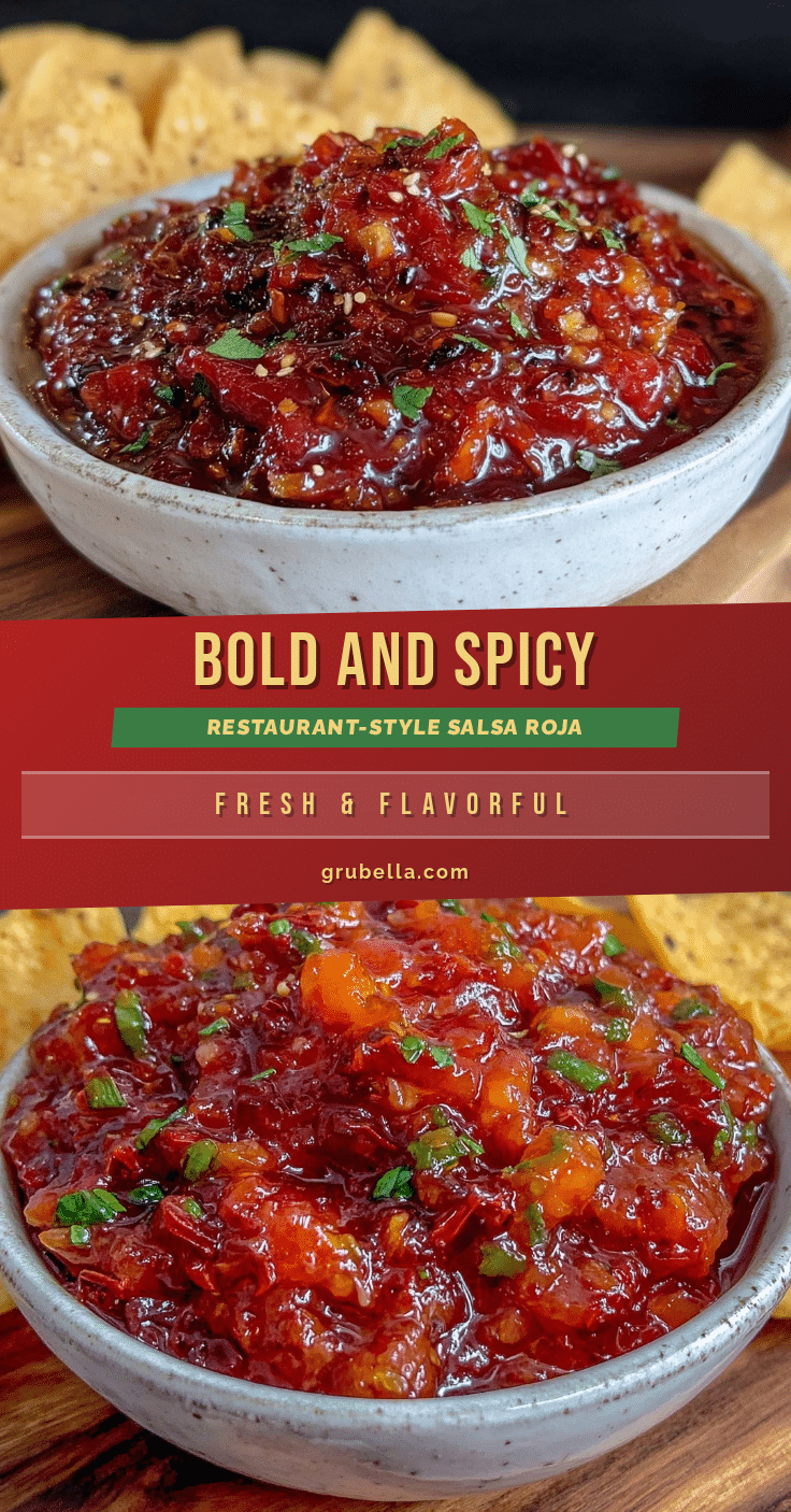spicy salsa roja recipe recipe