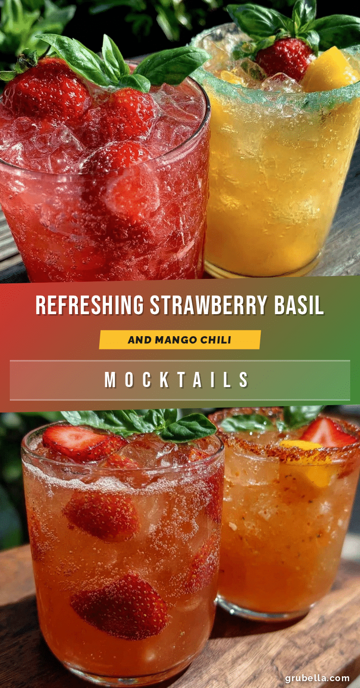 summer mocktail duo recipe