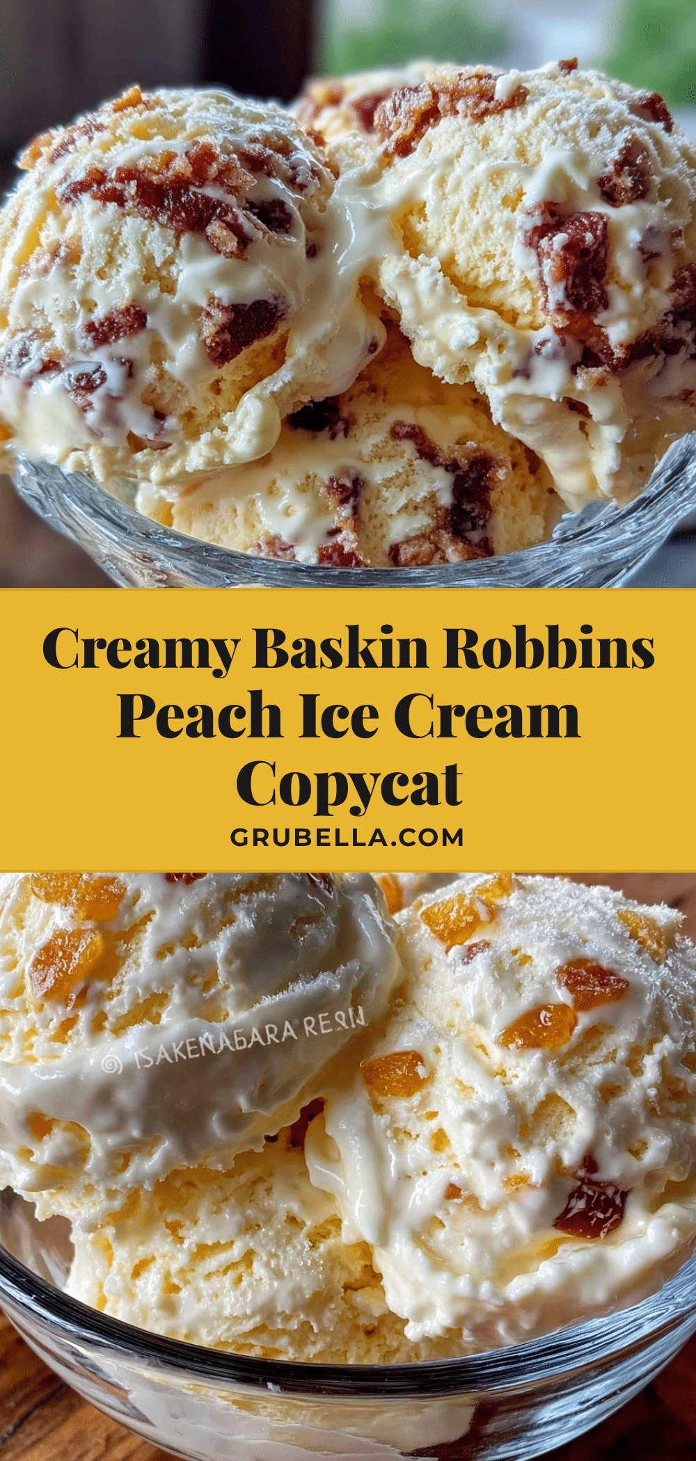 baskin robbins peach ice cream copycat recipe recipe