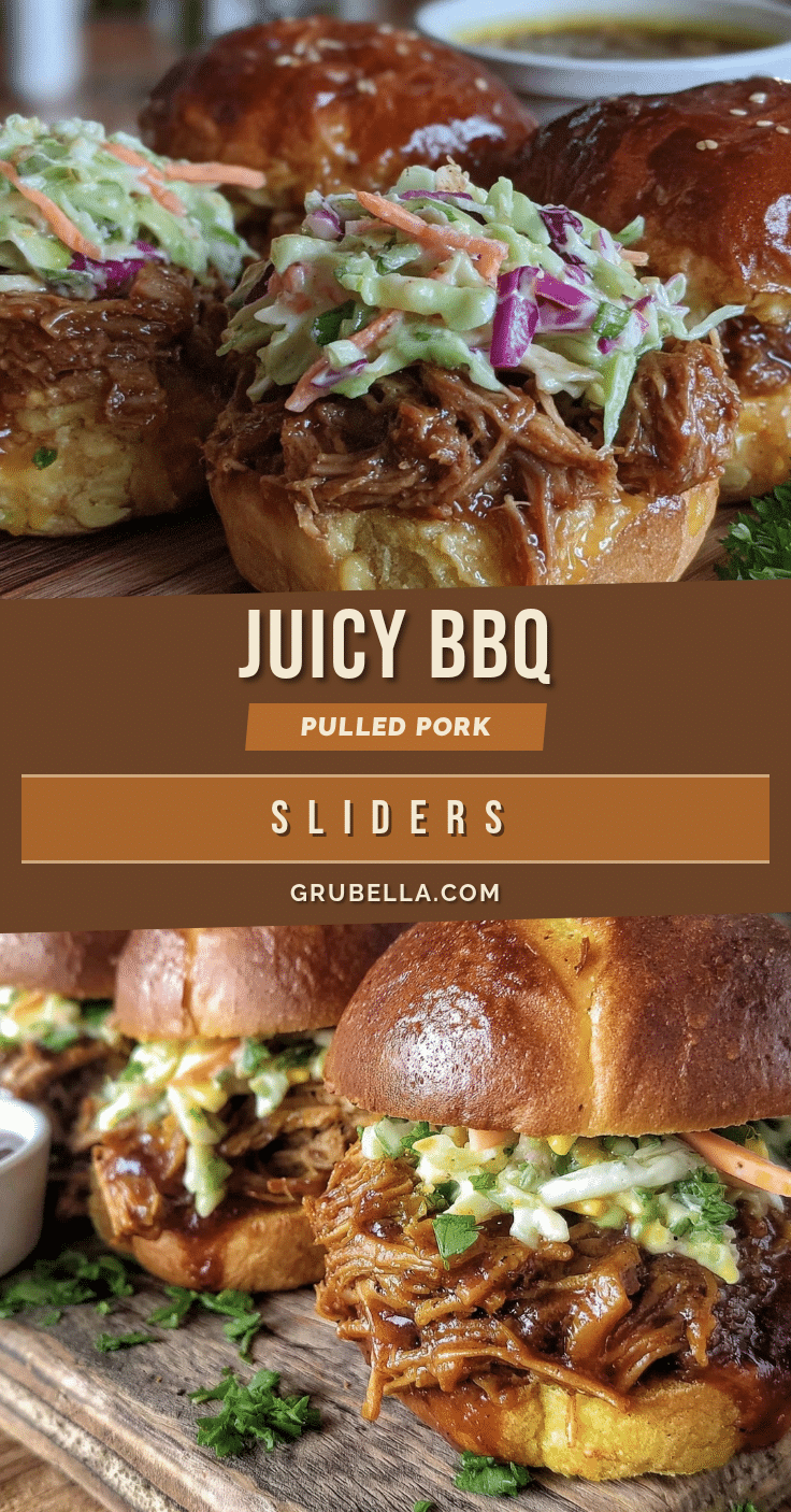 BBQ pulled pork sliders recipe