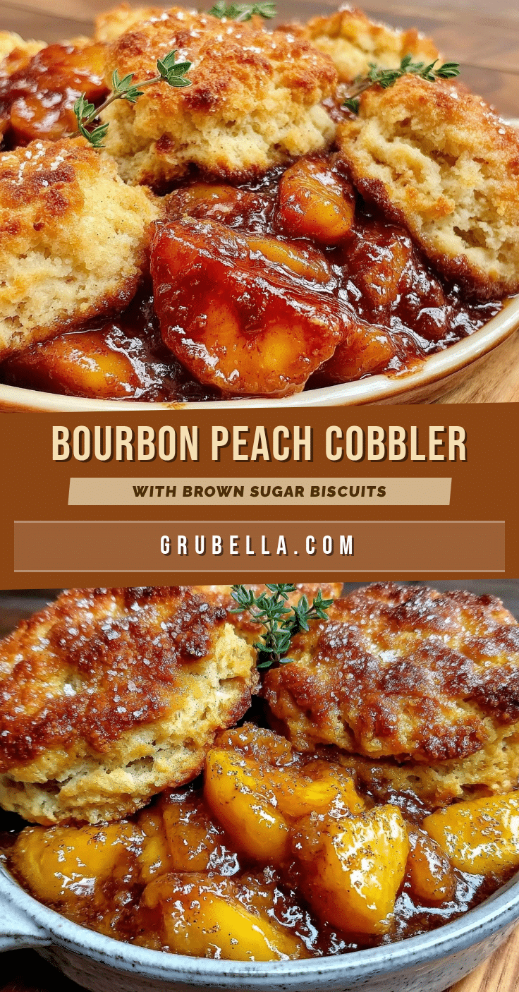 bourbon peach cobbler recipe