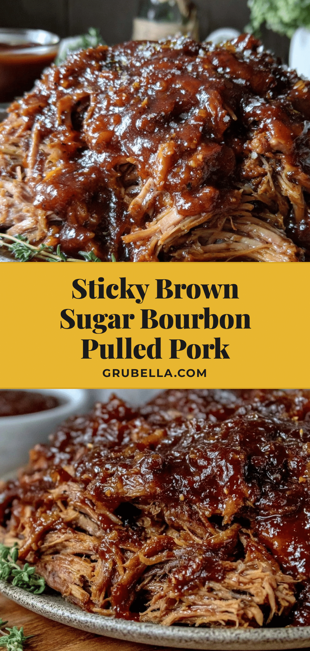 brown sugar bourbon bbq pulled pork recipe