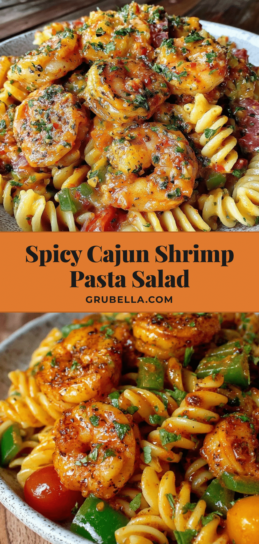 Cajun shrimp pasta salad recipe