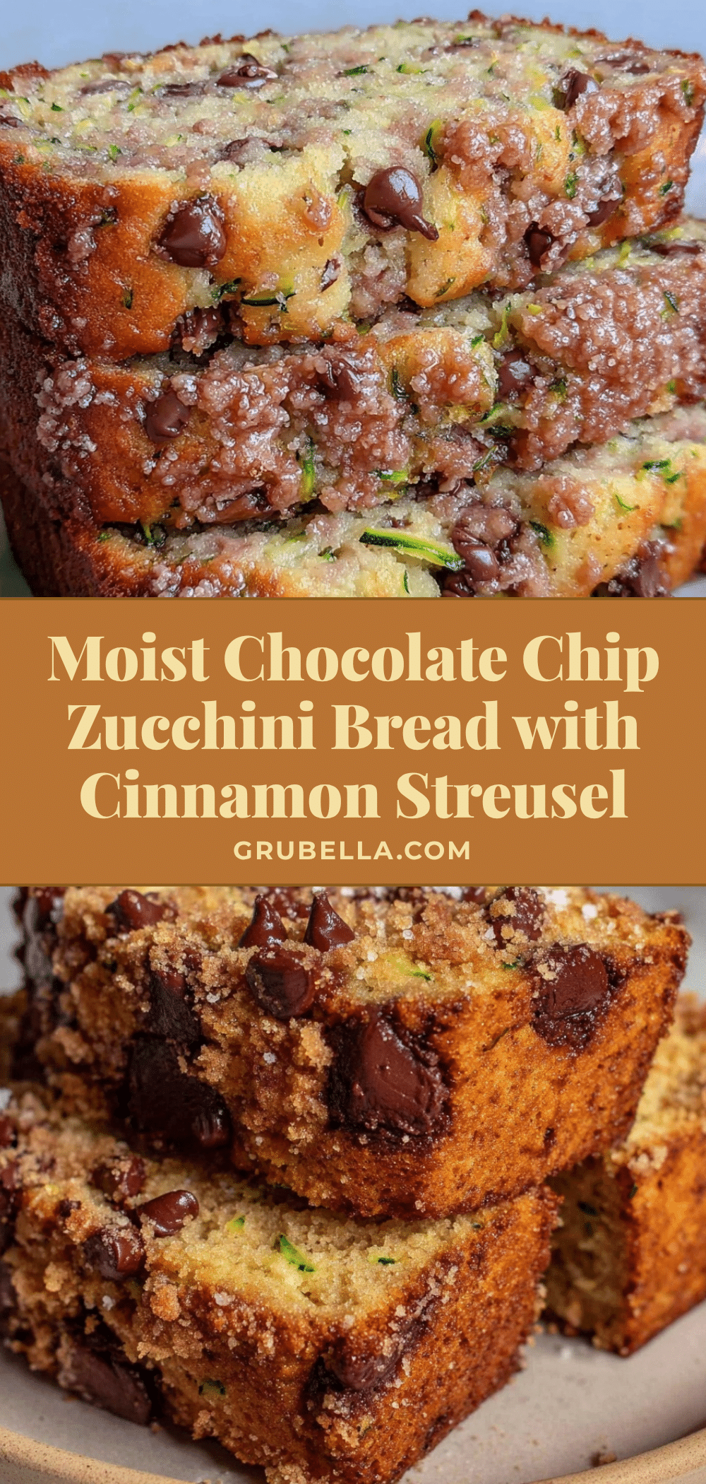 chocolate chip zucchini bread recipe