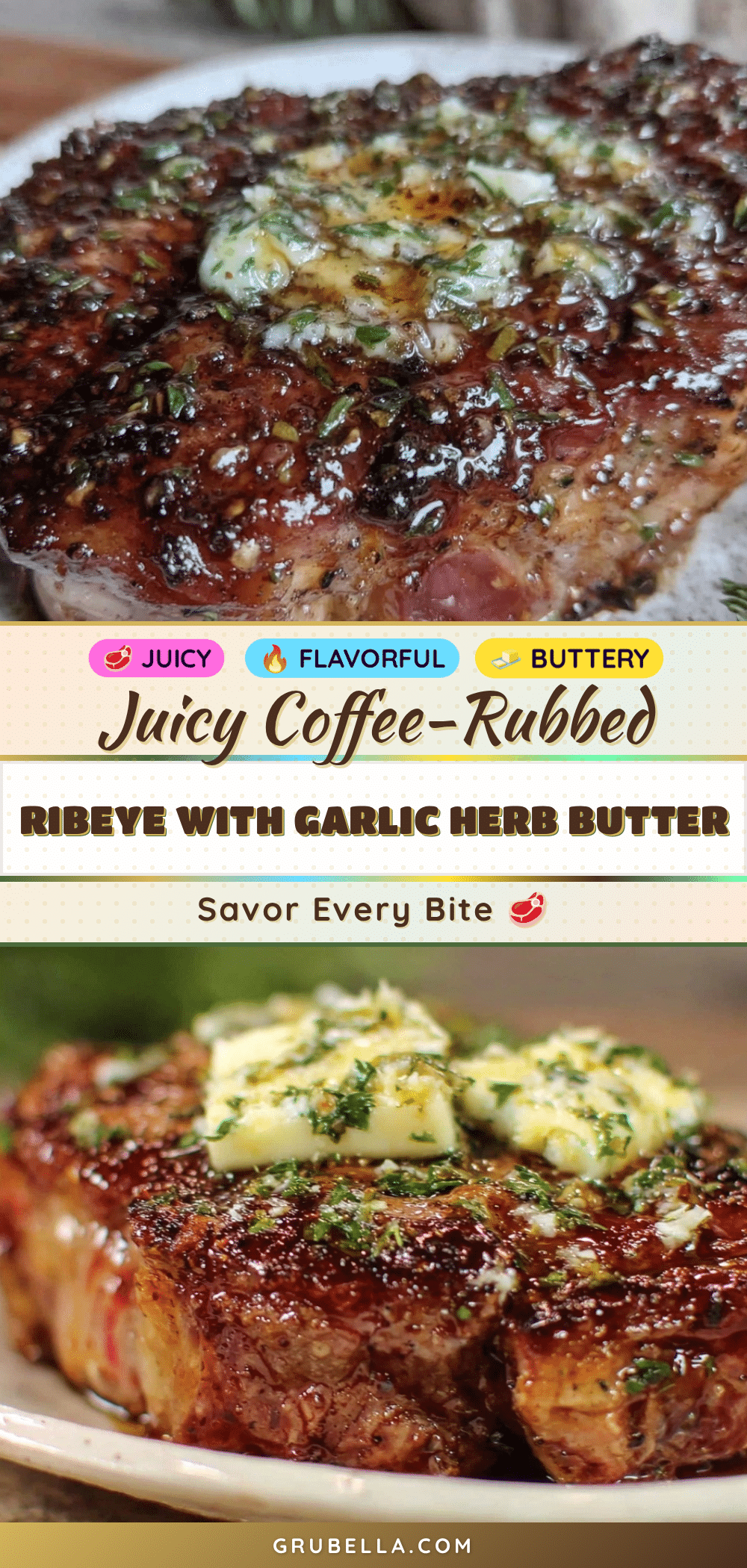 coffee-rubbed ribeye steak recipe