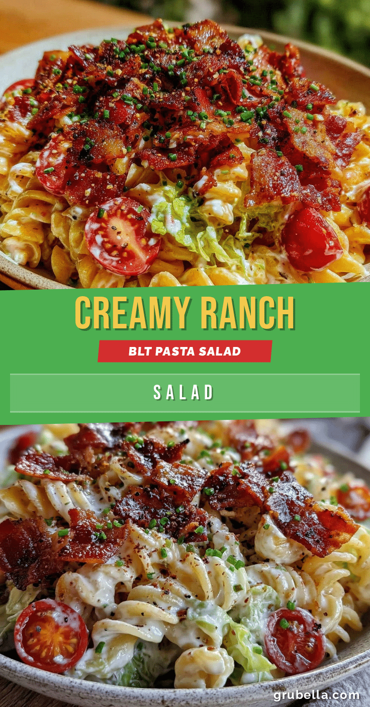 creamy blt pasta salad recipe