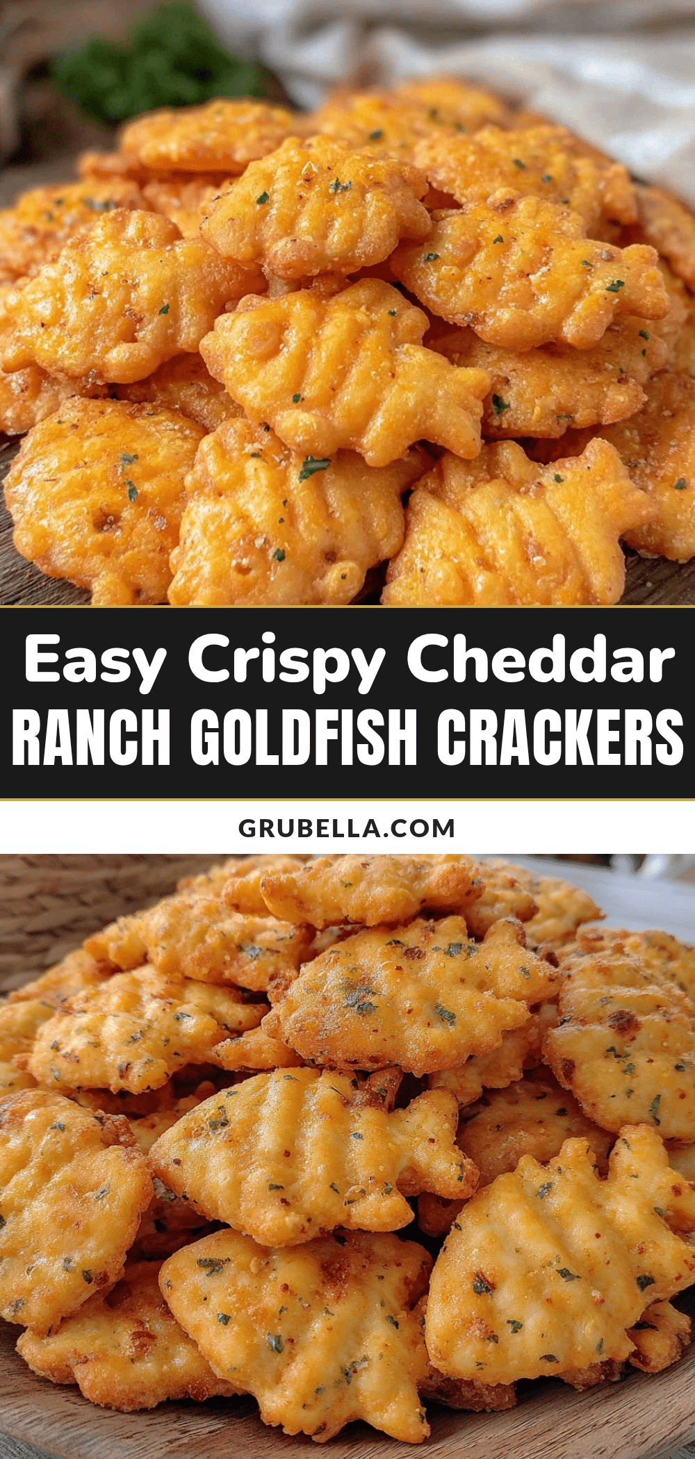 crispy cheddar ranch goldfish crackers recipe recipe