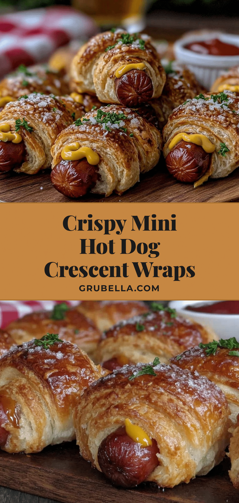 crispy mini hot dog crescent roll wraps recipe