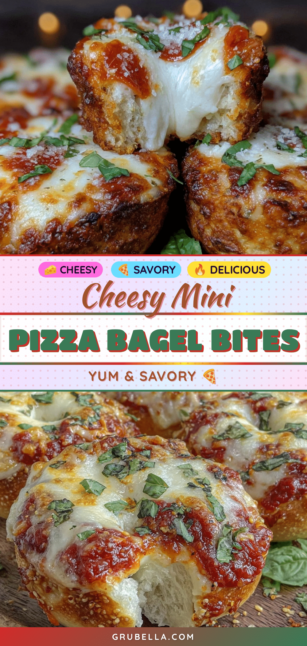 crispy mini pizza bagel bites recipe