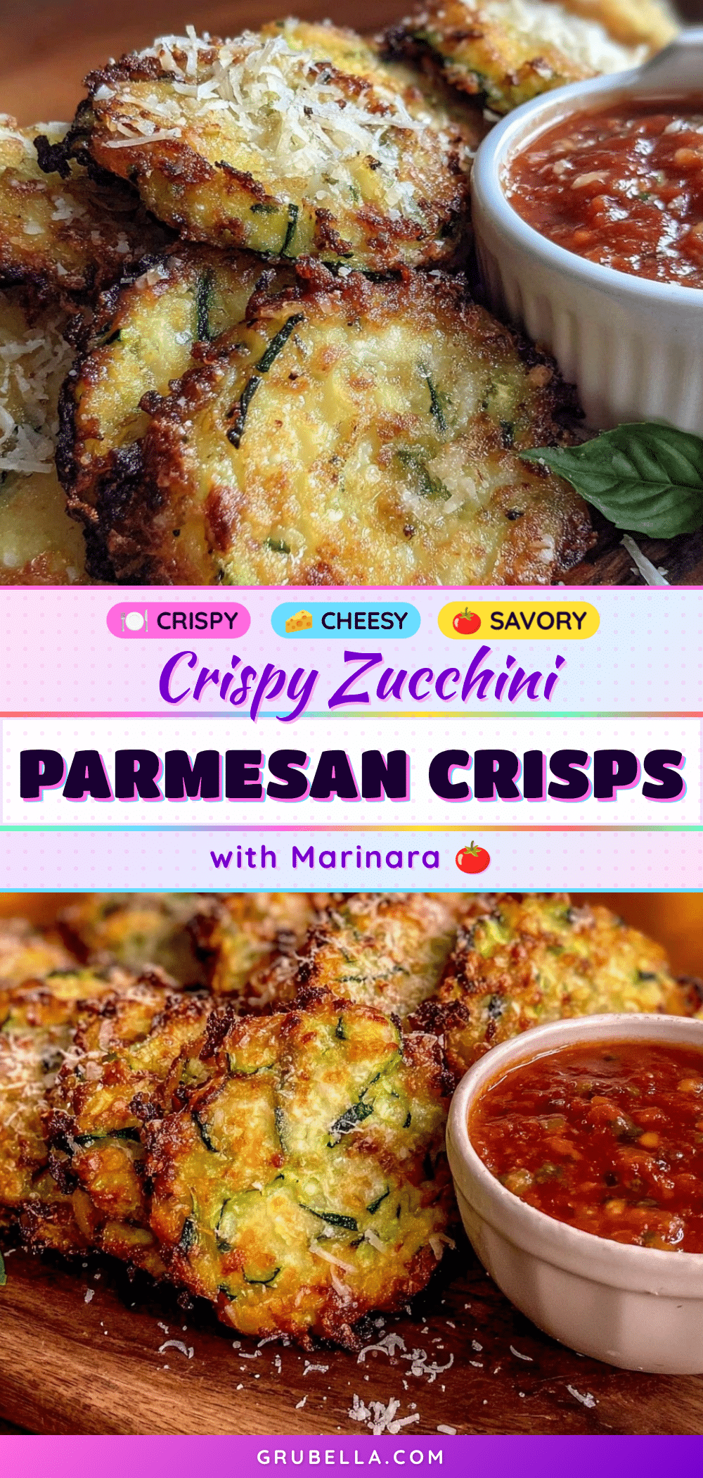 crispy zucchini parmesan crisps recipe