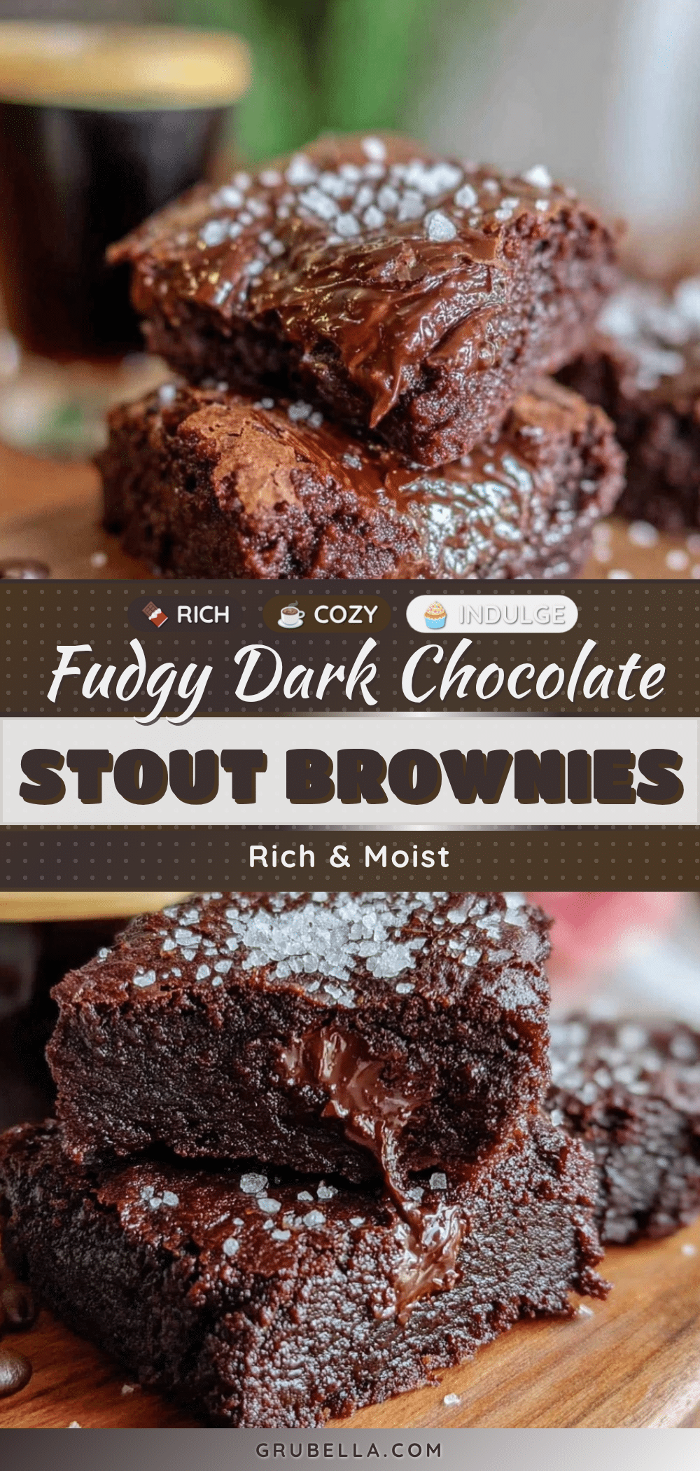 dark chocolate stout brownies recipe