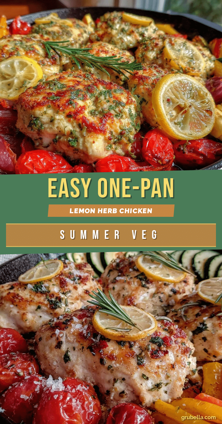easy one-pan lemon herb chicken recipe