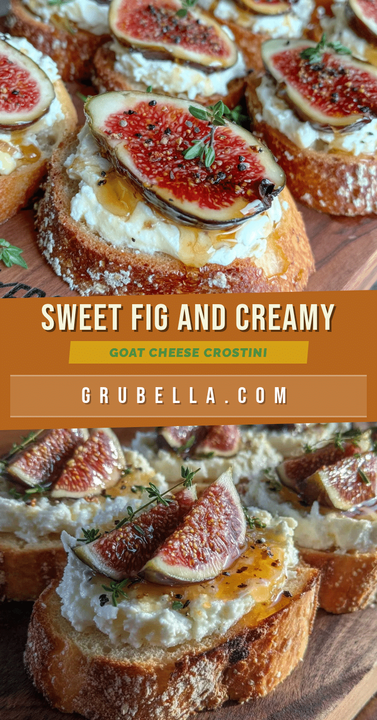 fig and goat cheese crostini recipe