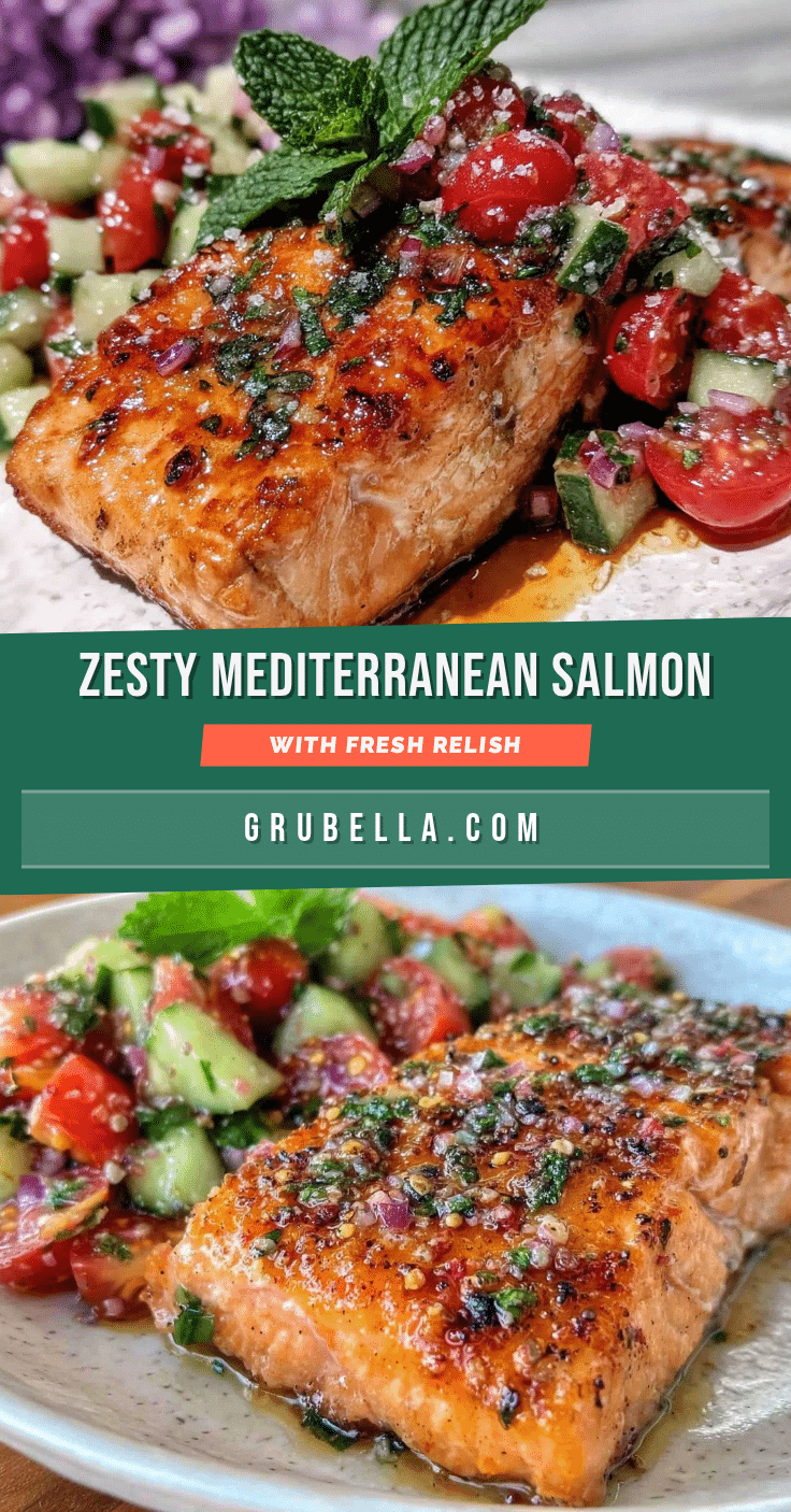 Fresh Mediterranean Salmon recipe